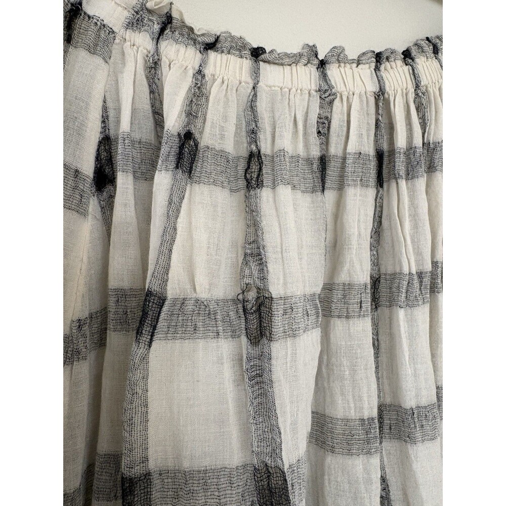 ULLA JOHNSON Hollace Off the Shoulder Cover-Up Minidress DRESS SIZE Small - Picture 10 of 10